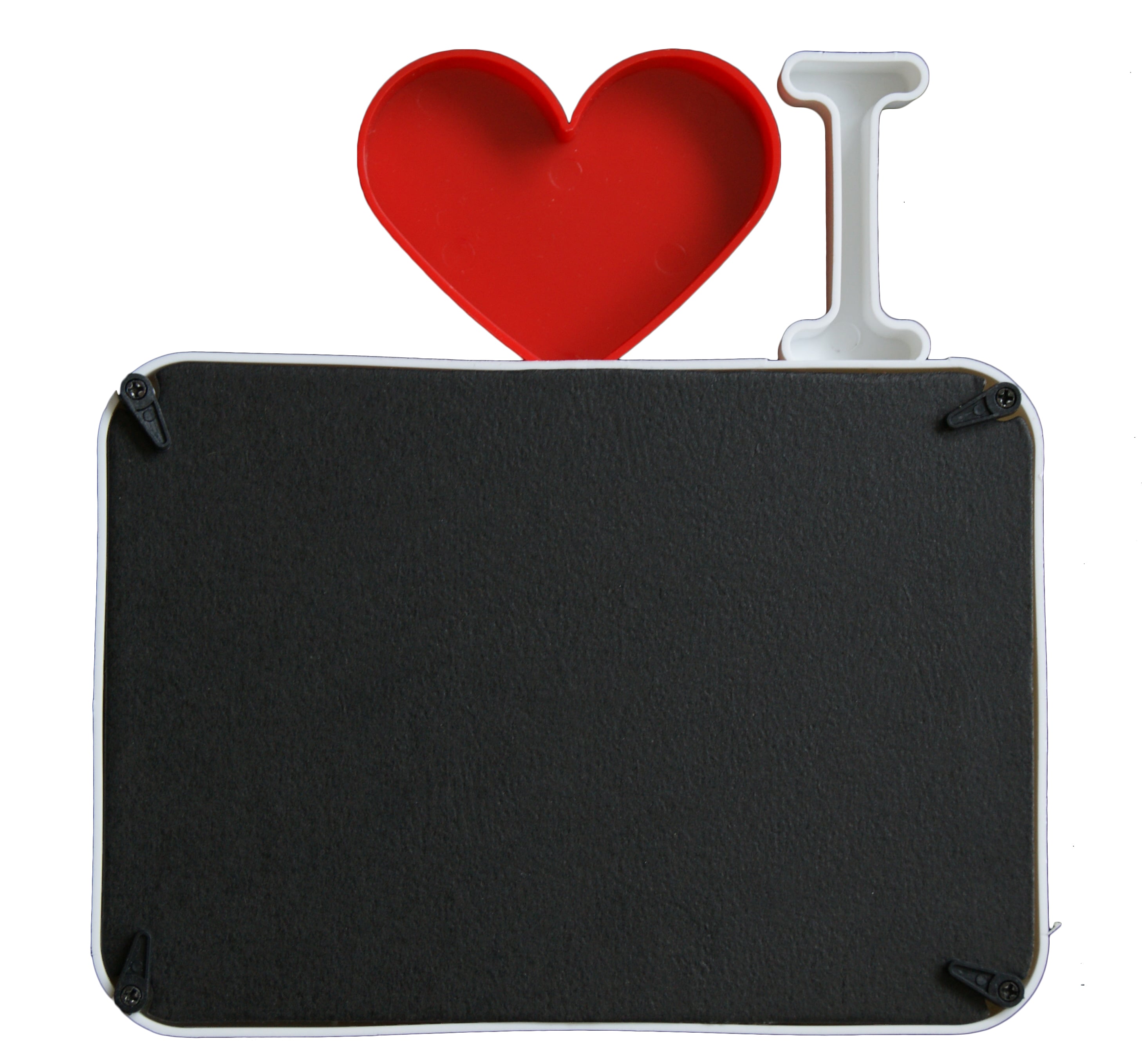 I Love Fotorahmen Bilderrahmen Weiß 10x15 cm Foto