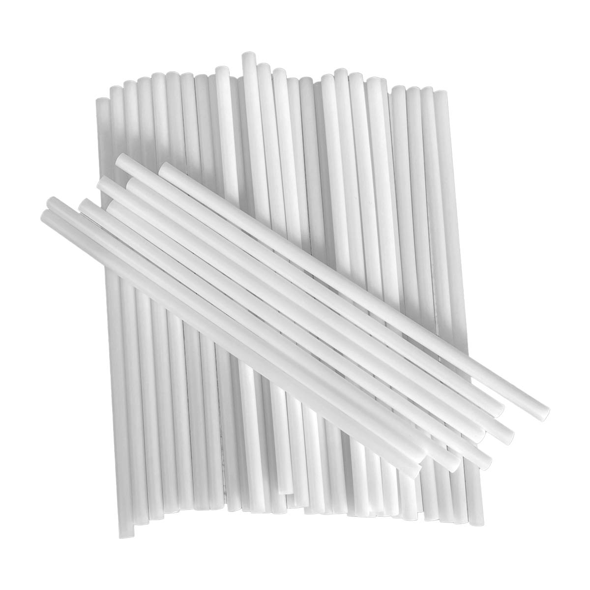 100x Cake Pops Stiele 98mm Lolli Sticks Lutscher Lollipop Weiß Kunststoff Kuchen