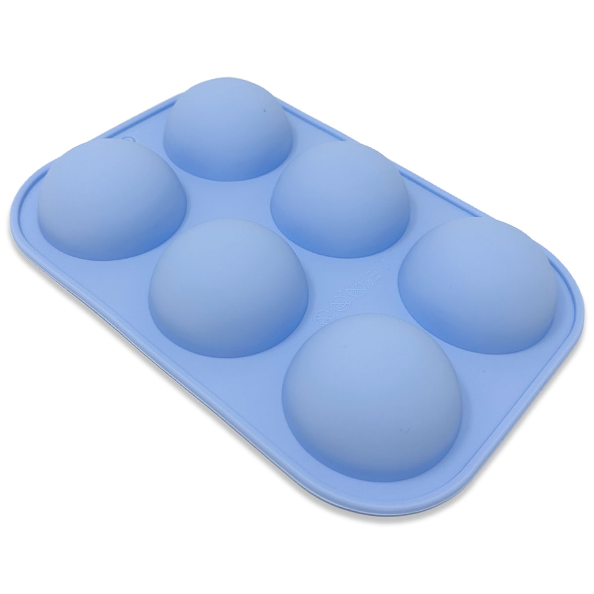 4x Silikon Halbkugel Backform Törtchen Kuchen Mulden Törtchenform Kuchenform