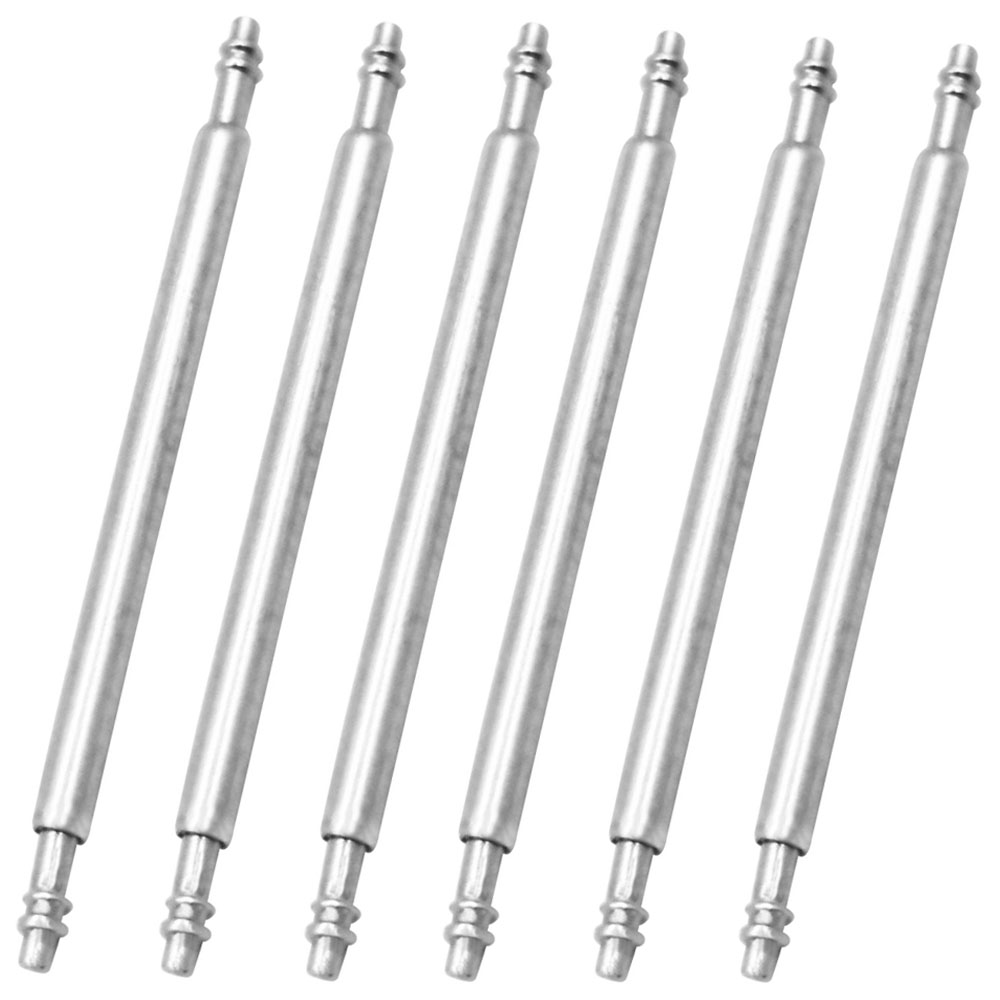 6x Edelstahl Ersatz Federstege Federstifte Armbanduhr Spring Bars Stifte