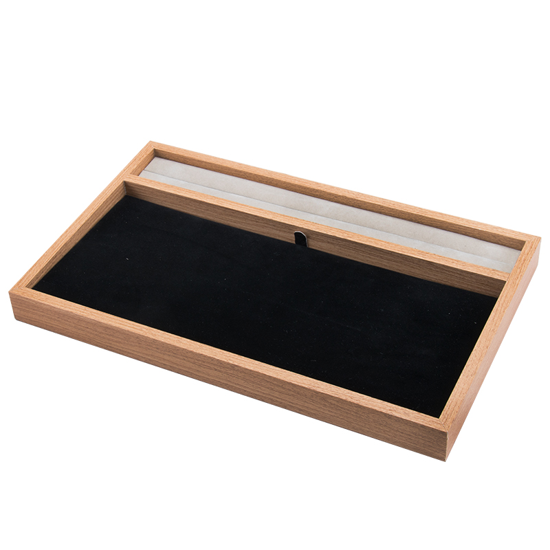 2 in 1 Holz Vorlagebrett Schmuckablage Ketten Armbänder Schmucktablett Schmuck