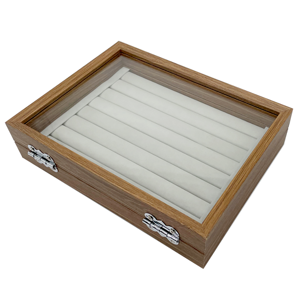 Kleine Holz Ringlade Ringbox Ringe Schmuckkasten Schmucklade Schmuckkoffer Box Dunkelbraun