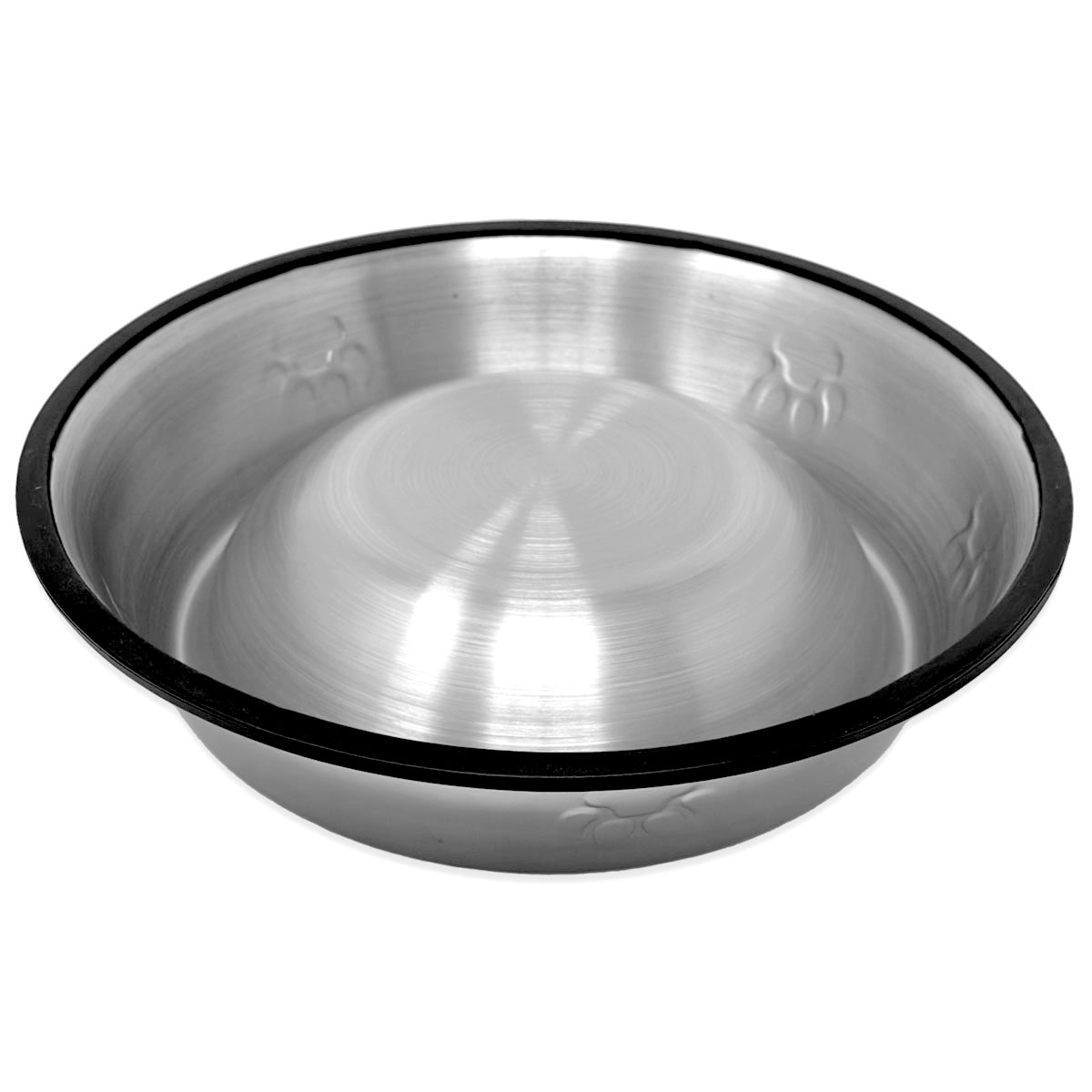 2x 750ml Ø26cm Futternapf für Hunde Katzen Hundenapf Napf Trinknapf Edeöstahl 