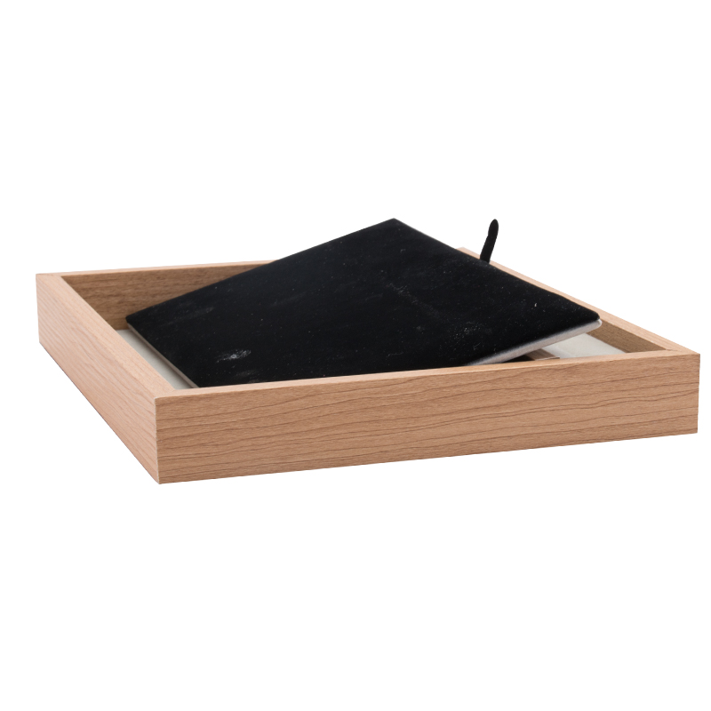 2 in 1 Holz Vorlagebrett Schmuckablage Ketten Armbänder Schmucktablett Schmuck