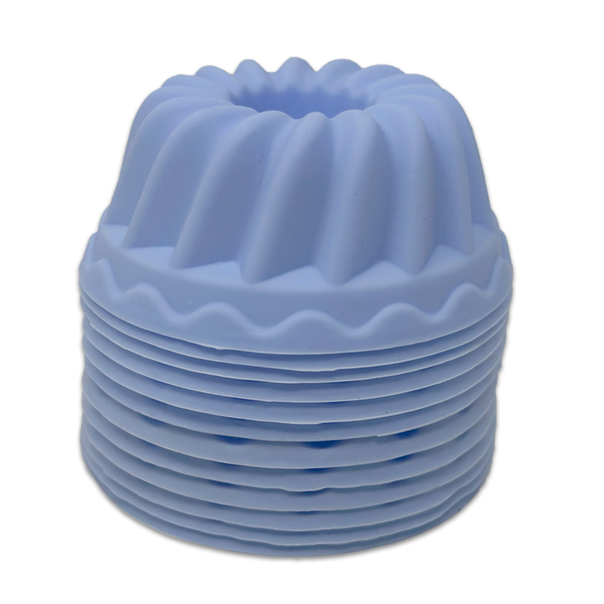 12x Silikon Mini Gugelhupf Backformen Kuchenformen Gugelhupfformen