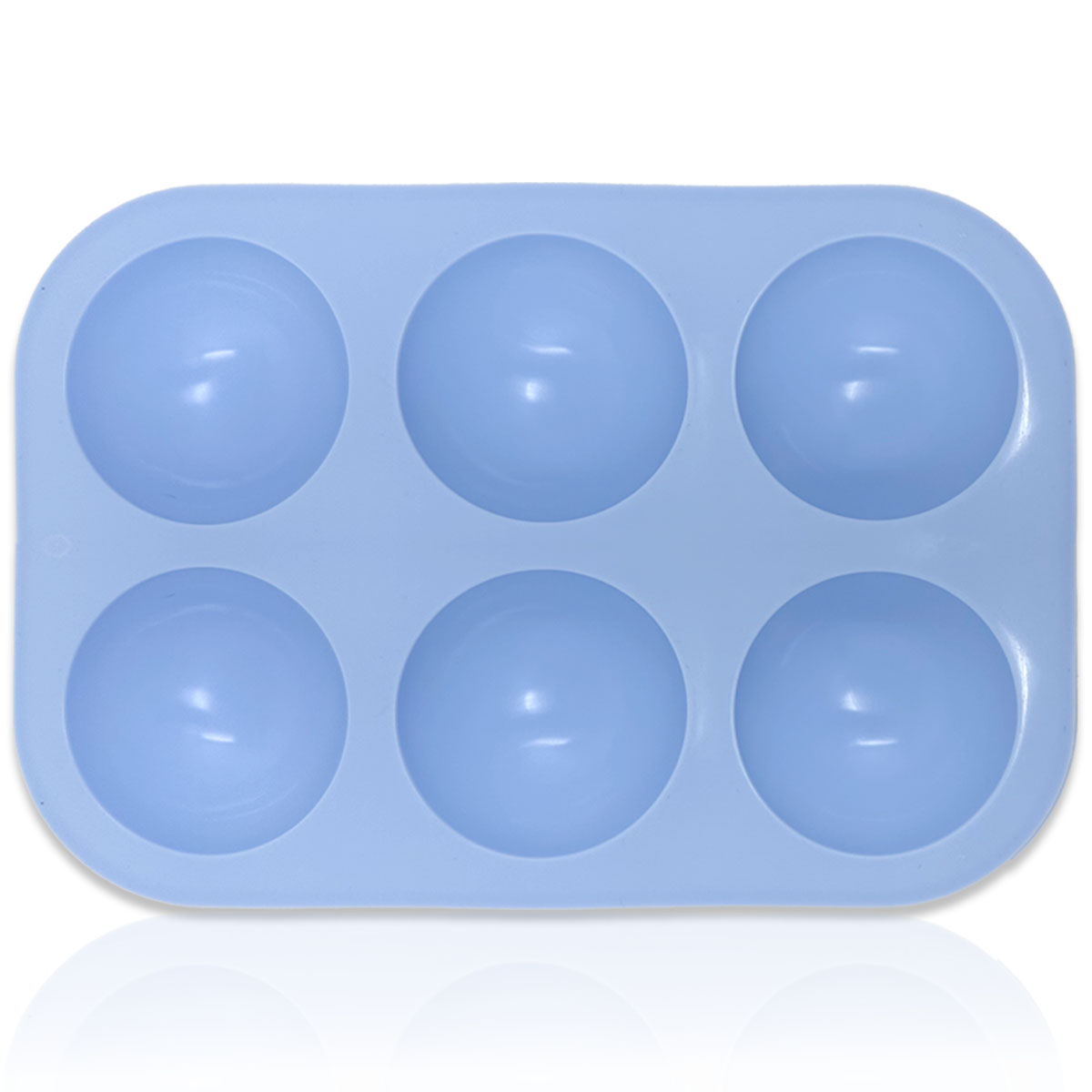 4x Silikon Halbkugel Backform Törtchen Kuchen Mulden Törtchenform Kuchenform