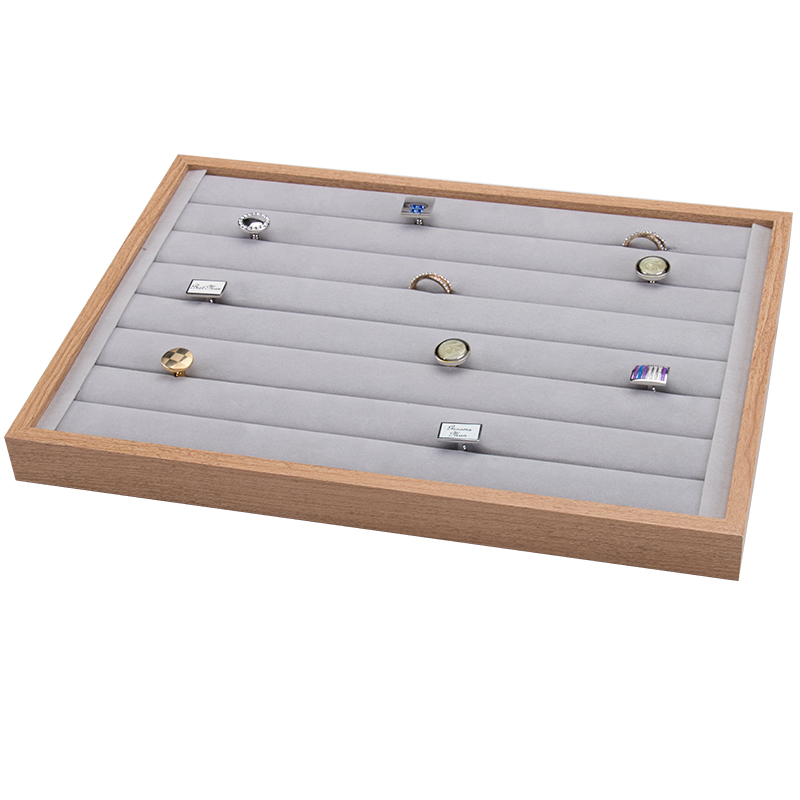 Holz Ringe Vorlagebrett Schmuckablage Schmucktablett Schmuck Tablett Ringlade