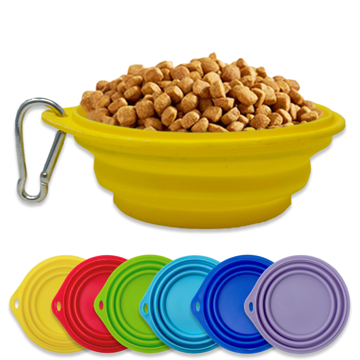 🐶 Silikon Napf Hunde Katze faltbar Hundenapf Reisenapf Trinknapf Wassernapf