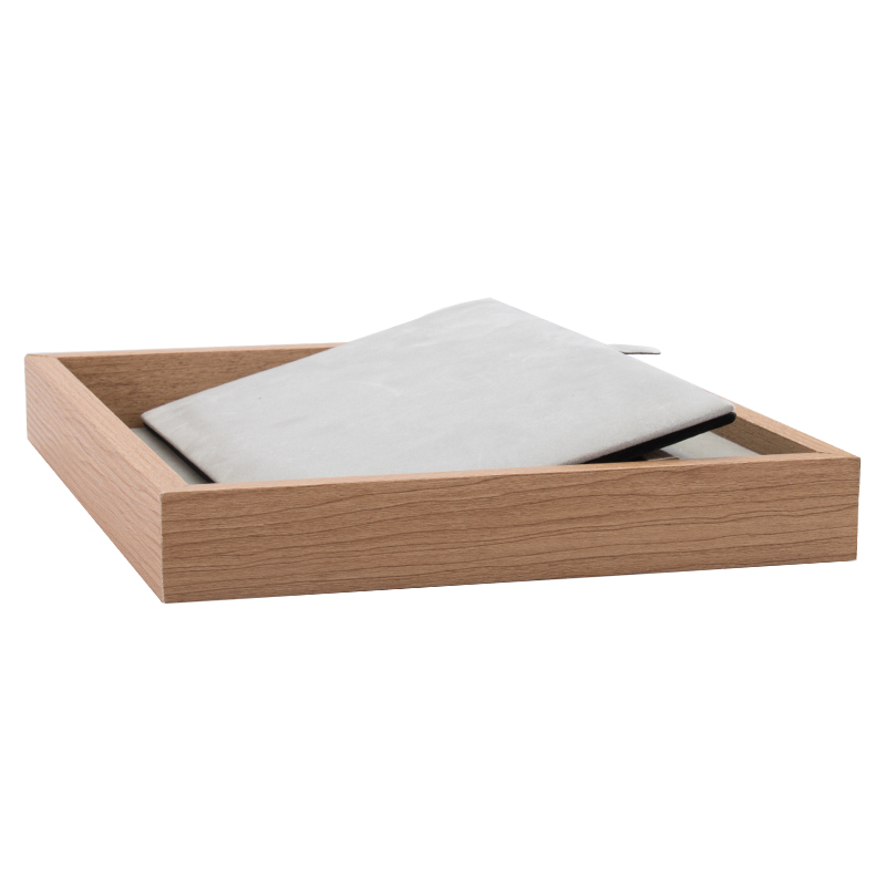 2 in 1 Holz Vorlagebrett Schmuckablage Ketten Armbänder Schmucktablett Schmuck