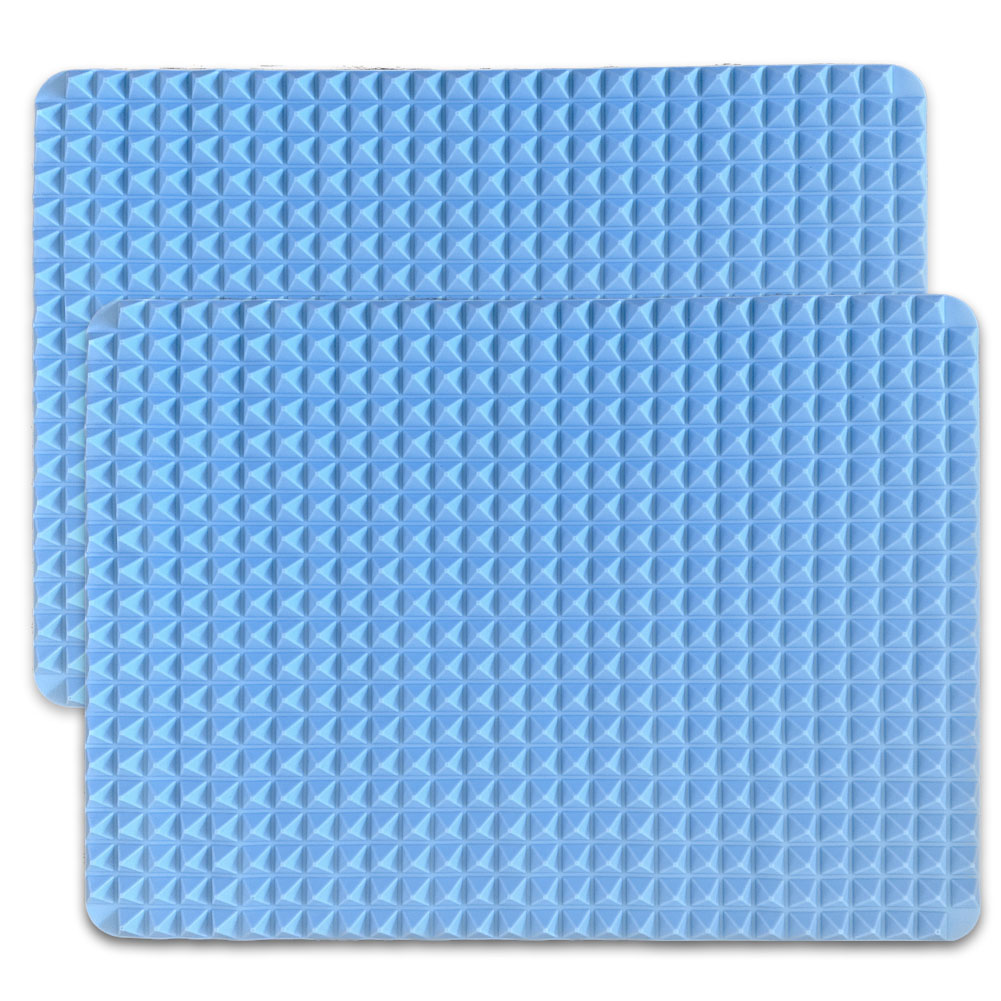 2x Silikon Backmatte Pyramide Hundekekse Backpapier Hundeleckerlis Backform