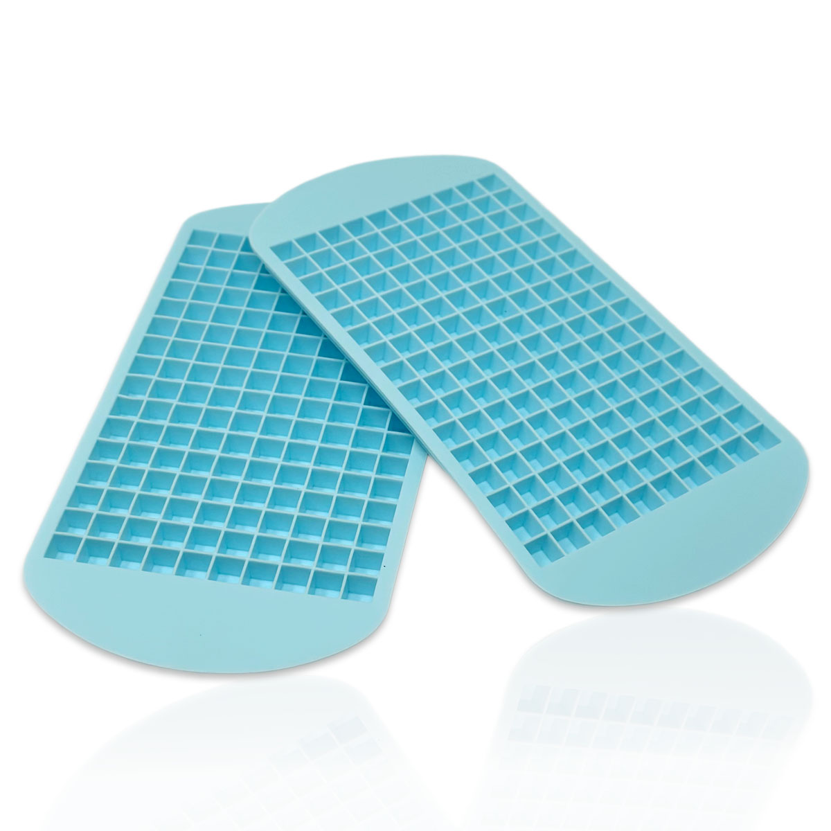 2x Silikon Mini Eiswürfelform Eiswürfel Backform Hundekekse Leckerlis