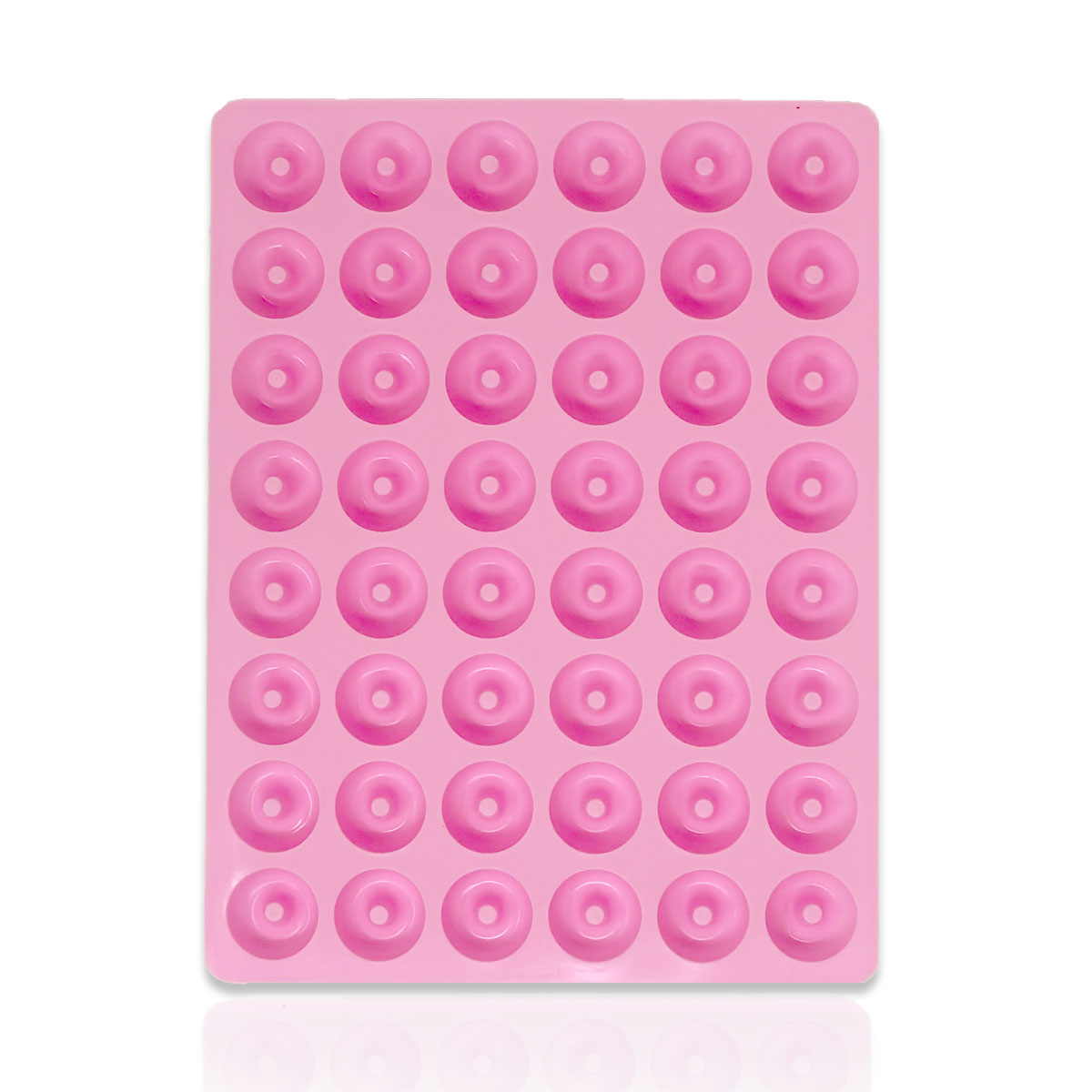 3x Silikon Mini Donutbackform Backform inkl. Pipette geeignet für Hundeleckerlis Hundekekse Süßigkeiten etc
